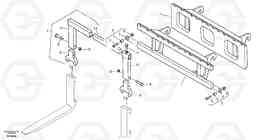 6475 Fork lift attachment support ZL502C SER NO 0503001 -, Volvo Construction Equipment
