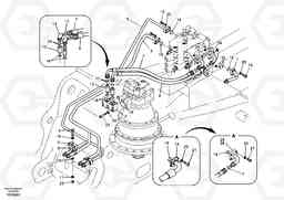 30497 Hydraulic system, control valve to boom and swing EC290B SER NO INT 13562- EU & NA 80001-, Volvo Construction Equipment