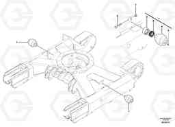 1455 Upper roller ( steel and rubber tracks ) EC30 TYPE 282, Volvo Construction Equipment