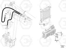 67438 Hydraulic circuit ( dipper arm ) ECR28 TYPE 601, Volvo Construction Equipment