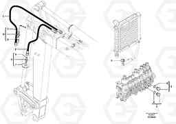 38564 Hydraulic circuit ( dipper arm ) ECR38 TYPE 602, Volvo Construction Equipment