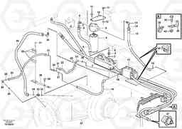 4359 Oil cooler, rear, pump circuit. L150E S/N 8001 -, Volvo Construction Equipment