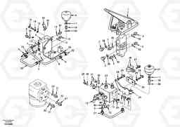 48003 Hydraulic system, upper brake line EW130, Volvo Construction Equipment