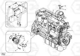 47449 Engine EC240B, Volvo Construction Equipment