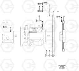 11811 Engine coupling / hydraulic pump EC45 TYPE 284, Volvo Construction Equipment