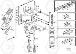 80094 Footbrake valve L90D, Volvo Construction Equipment