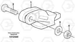 69481 Adapter kit ATTACHMENTS ATTACHMENTS BUCKETS, Volvo Construction Equipment