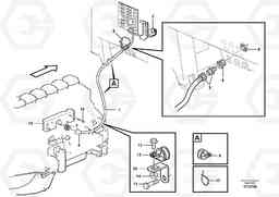 15353 Cable harness, electricaldistrib. unit - engine E-ECU L150E S/N 8001 -, Volvo Construction Equipment