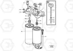 45438 Fuel filter A40D, Volvo Construction Equipment