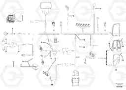 74245 Electrical system, forward / reverse switch ECR28 TYPE 601, Volvo Construction Equipment