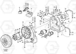 51153 Hydraulic transmission with fitting parts BL70, Volvo Construction Equipment