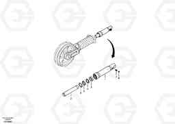 36533 Undercarriage, spring package ECR88 S/N 14011-, Volvo Construction Equipment