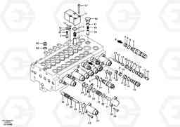 36021 Main control valve ECR88 S/N 10001-14010, Volvo Construction Equipment