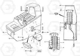 59571 Electrical distribution box G700B MODELS S/N 35000 -, Volvo Construction Equipment