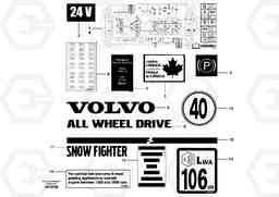 20350 Decals G700B MODELS S/N 35000 -, Volvo Construction Equipment