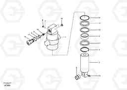 93380 Axle locking cylinder EW145B, Volvo Construction Equipment