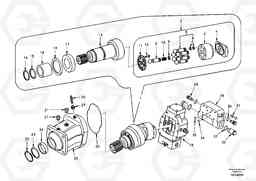 13105 Travel motor EW130, Volvo Construction Equipment