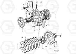 17680 Oil disc brakes G700B MODELS S/N 35000 -, Volvo Construction Equipment