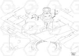 1445 Slewing gear motor installation EC30 TYPE 282, Volvo Construction Equipment