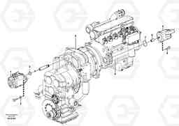 41715 Hydraulic pump with fitting parts L60E, Volvo Construction Equipment