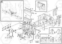 106557 Attachment bracket, rotary. L60E, Volvo Construction Equipment