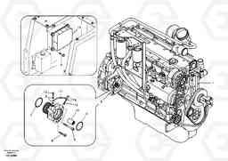 27383 Engine EC290B SER NO INT 13562- EU & NA 80001-, Volvo Construction Equipment