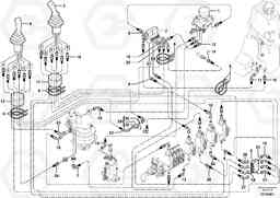 75161 Hydraulic circuit ( low pressure ) ECR28 TYPE 601, Volvo Construction Equipment