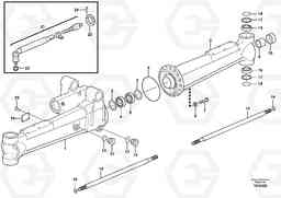 42741 Front axle, Shaft cover EW160B, Volvo Construction Equipment