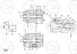 101387 Hydraulic pump BL71 S/N 16827 -, Volvo Construction Equipment
