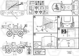 10702 Sign plates and decals L150E S/N 8001 -, Volvo Construction Equipment