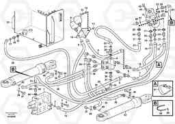 40636 Steering system, pressure and return lines L60E, Volvo Construction Equipment