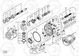 67598 Hydraulic gear pump EW55B, Volvo Construction Equipment