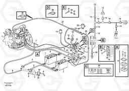 96553 Battery cable and main switch BL70, Volvo Construction Equipment