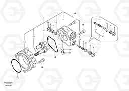 100256 Hydraulic gear pump EC240B, Volvo Construction Equipment