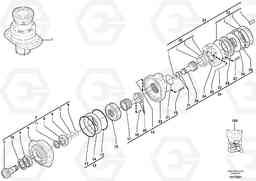 37506 Slewing gear motor EC35 TYPE 283, Volvo Construction Equipment