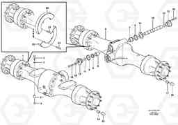 53344 Planet axles with fitting parts L60F, Volvo Construction Equipment