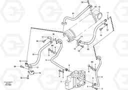 97300 Hydraulic system, tilt function L120E S/N 19804- SWE, 66001- USA, 71401-BRA, 54001-IRN, Volvo Construction Equipment