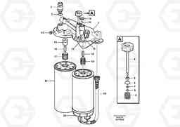 10603 Fuel filter L220E SER NO 4003 - 5020, Volvo Construction Equipment