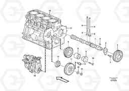 17955 Valve mechanism EC27C, Volvo Construction Equipment