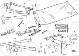 99376 Tools L150E S/N 10002 - 11594, Volvo Construction Equipment