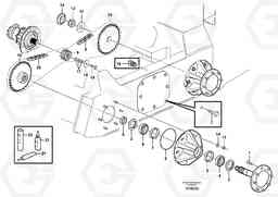 18155 Drivetrain components MC110B, Volvo Construction Equipment