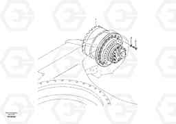 47734 Travel motor with mounting parts EC135B SER NO 20001-, Volvo Construction Equipment