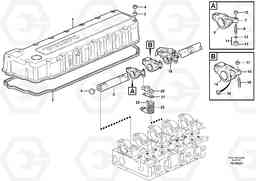99481 Valve mechanism L180E HIGH-LIFT S/N 8002 - 9407, Volvo Construction Equipment