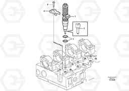 47060 Injector EC360B PRIME S/N 15001-/85001- 35001-, Volvo Construction Equipment