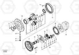 106379 Swing gearbox EC240B, Volvo Construction Equipment