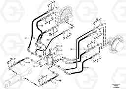 9404 Hydraulic circuit ( lower frame ) EC45 TYPE 284, Volvo Construction Equipment
