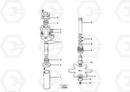 64217 Circle turn valve G900 MODELS S/N 39300 -, Volvo Construction Equipment