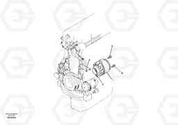 106161 Alternator with assembling details EC700B, Volvo Construction Equipment