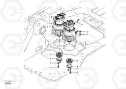 79449 Swing motor with mounting parts EC700B, Volvo Construction Equipment