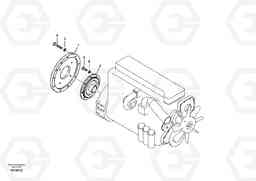 97386 Pump gearbox with assembling parts EC460B SER NO INT 11515- EU&NA 80001-, Volvo Construction Equipment